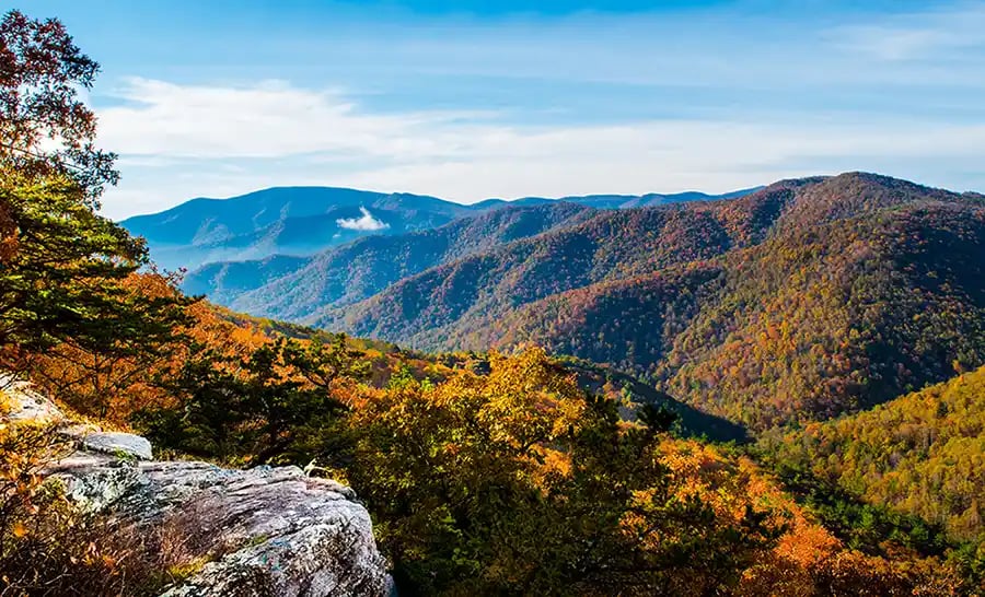 mountains in Autumn